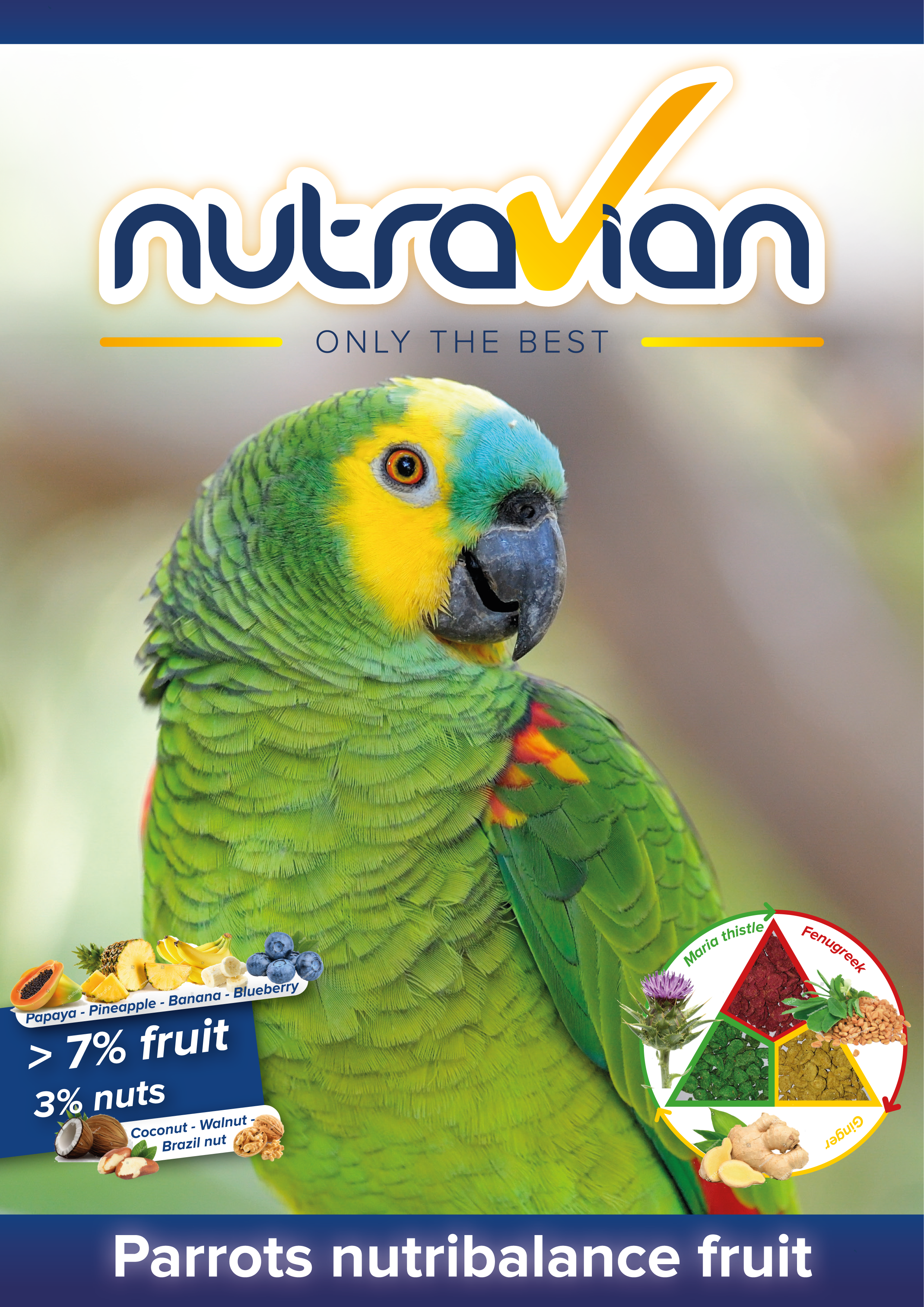 Parrot Nutribalance Fruit 1kg - immagine 2