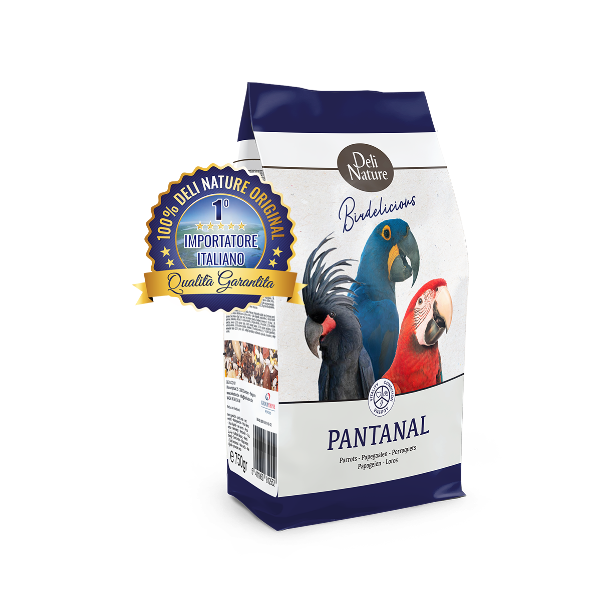 Deli Nature - Pappagalli Birdelicious Pantanal 2kg